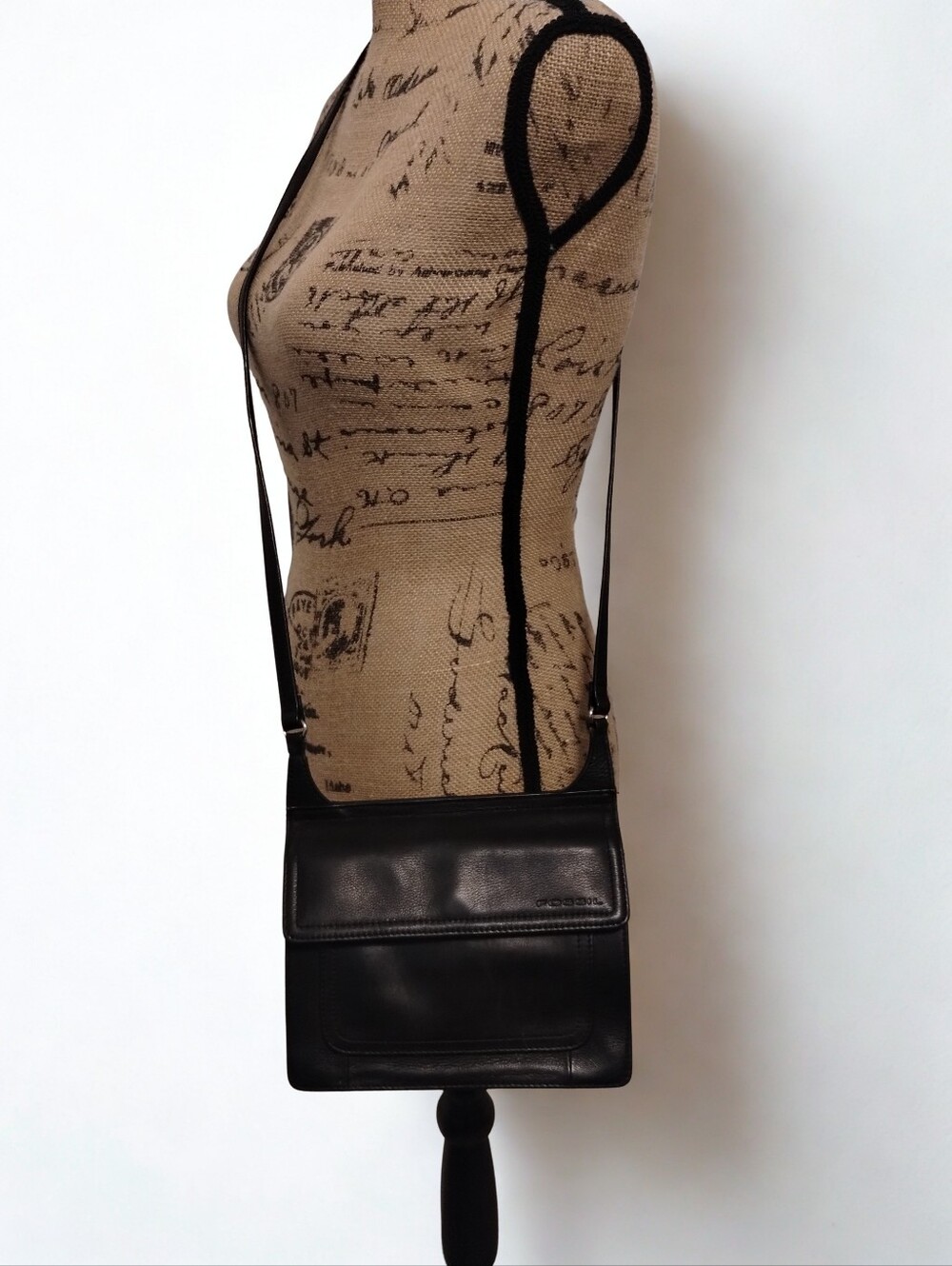 Vintage Fossil Leather Crossbody Bag